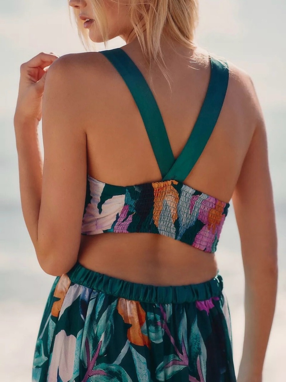 Anthropologie V-Neck Jumpsuit - Picture 4 of 6